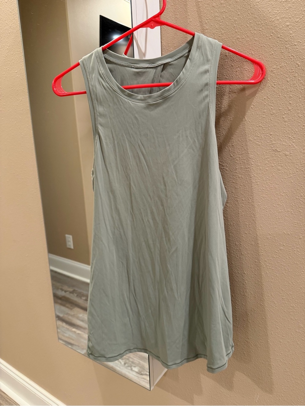 Source Unknown Sage Green Women's Tank Top